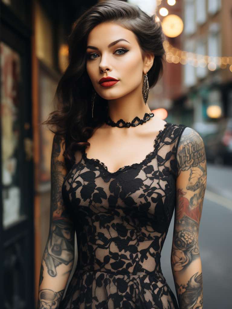 Female tattoo